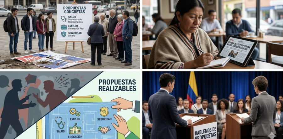 NO MÁS ENFRENTAMIENTOS, ES HORA DE LAS PROPUESTAS